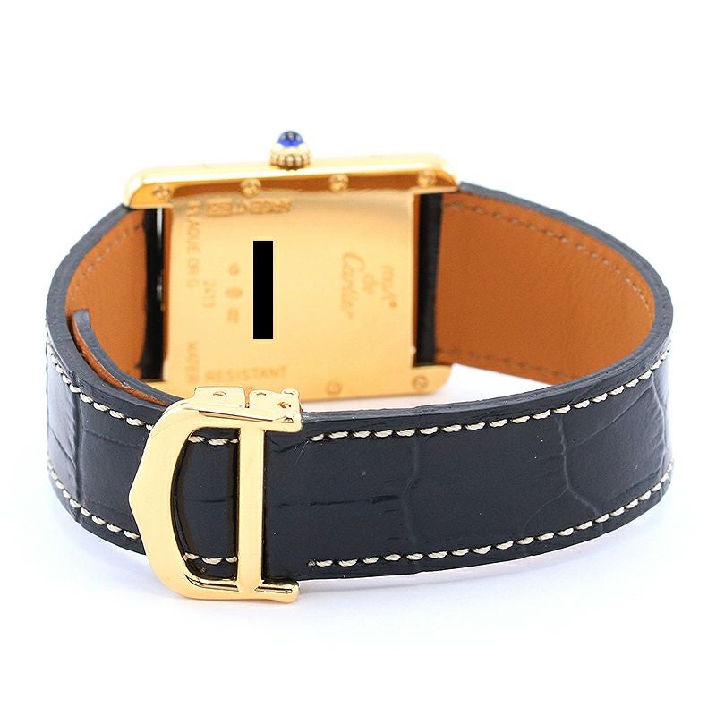 中古】CARTIER MUST TANK LARGE MODEL JUMBO VERMEIL カルティエ