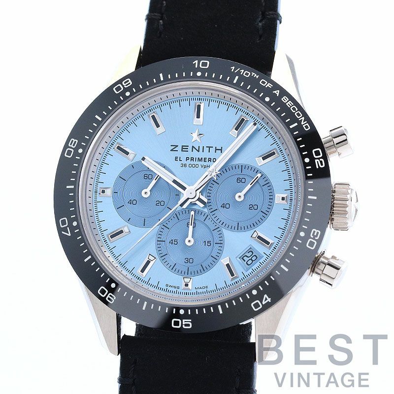 【中古】ZENITH <br>CHRONOMASTER SPORT YOSHIDA SPECIAL EDITION <br>ゼニス <br>クロノマスター スポーツ ヨシダ スペシャル エディション <br>65.3104.3600/52.C920