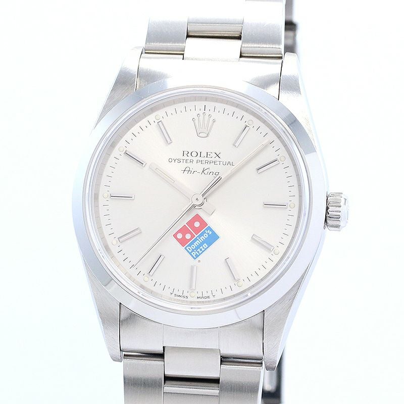 【中古】ROLEX OYSTER PERPETUAL AIR-KING DIMINO'S PIZZA ロレックス オイスターパーペチュアル エアキング ドミノ・ピザ 14000