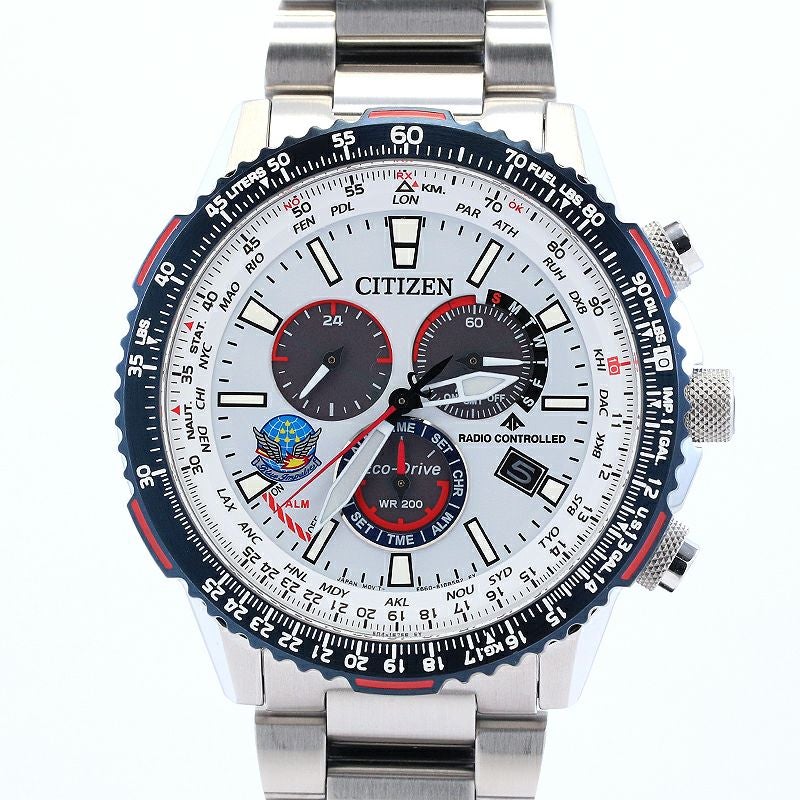 中古】CITIZEN PROMASTER ECO-DRIVE E660 BLUE IMPULSE EDITION 