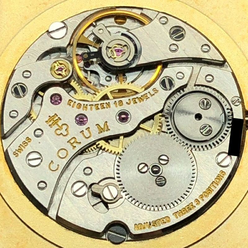 中古】CORUM 15 GRAM 999.9 INGOT WATCH コルム 15グラム 999.9