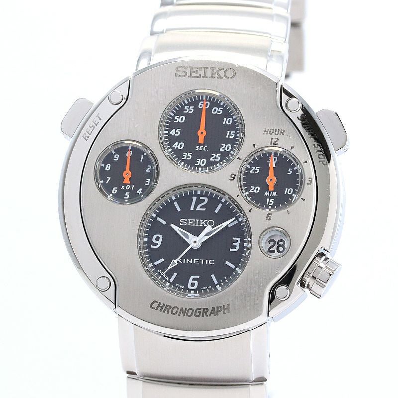 中古】SEIKO KINETIC CHRONOGRAPH FIRST MODEL PARTENZA セイコー