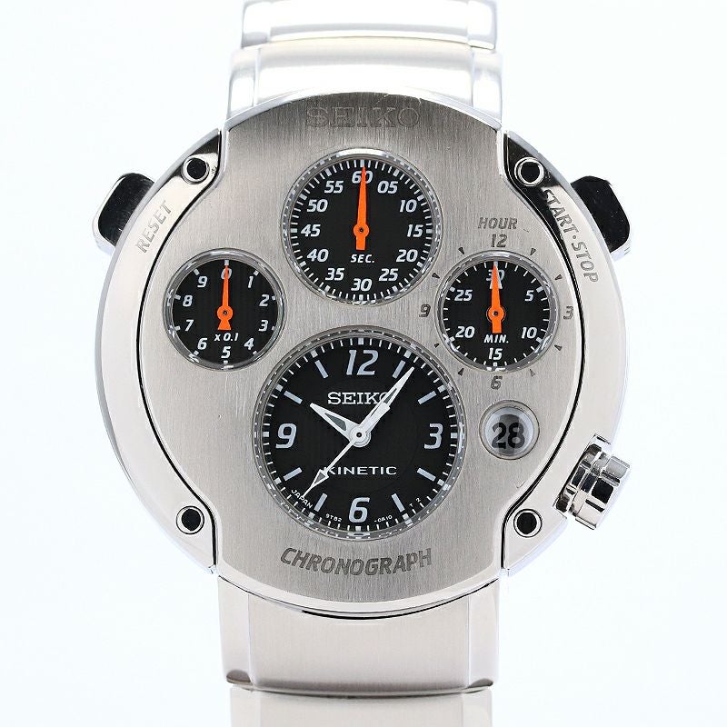 中古】SEIKO KINETIC CHRONOGRAPH FIRST MODEL PARTENZA セイコー