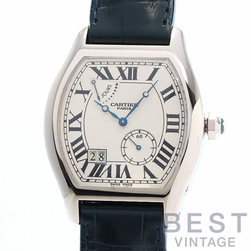 中古】CARTIER TORTUE EXTRA-LARGE 8 DAYS POWER RESERVE CPCP