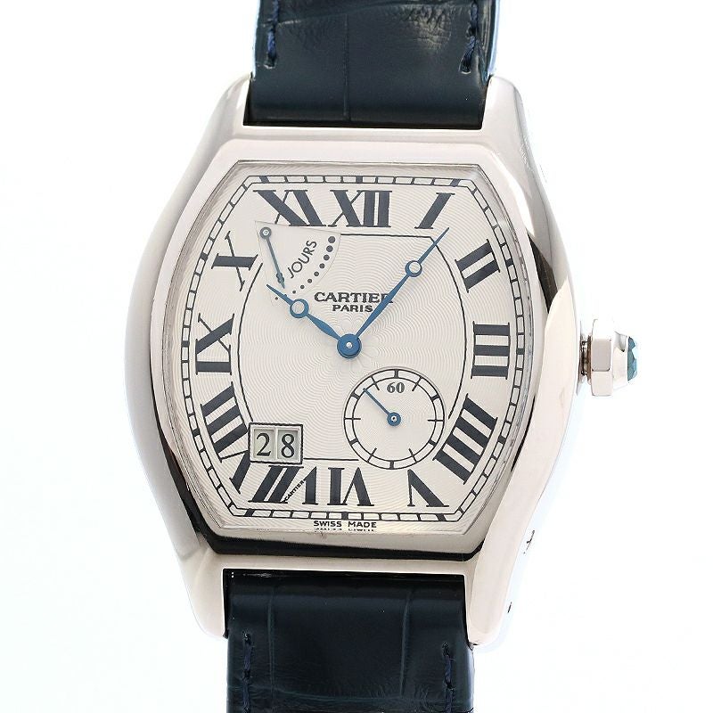 【中古】CARTIER TORTUE EXTRA-LARGE 8 DAYS POWER RESERVE CPCP カルティエ トーチュ XL 8デイズ パワーリザーブ CPCP W1545951