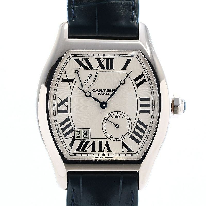 【中古】CARTIER TORTUE EXTRA-LARGE 8 DAYS POWER RESERVE CPCP カルティエ トーチュ XL 8デイズ パワーリザーブ CPCP W1545951