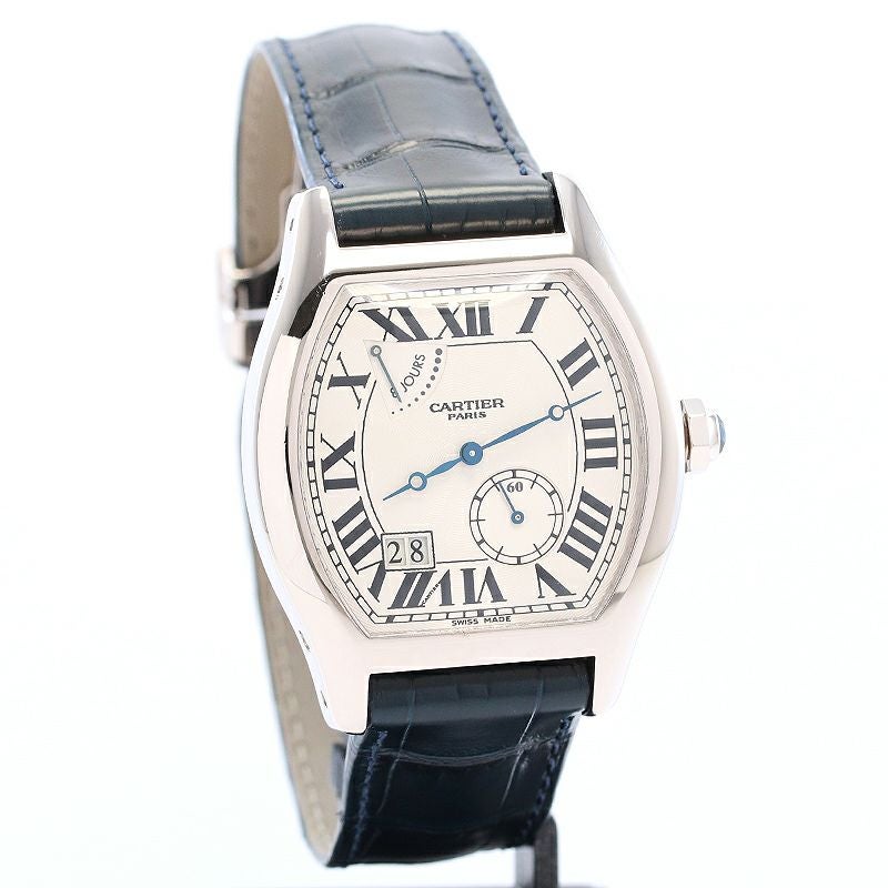 【中古】CARTIER TORTUE EXTRA-LARGE 8 DAYS POWER RESERVE CPCP カルティエ トーチュ XL 8デイズ パワーリザーブ CPCP W1545951