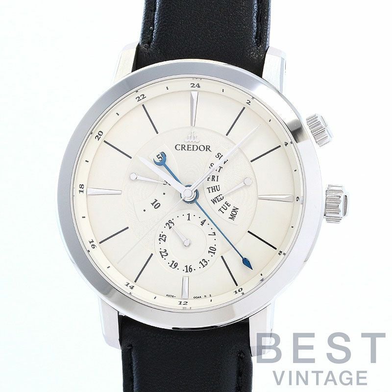 中古】CREDOR CREDOR NODE DAY-DATE POWER RESERVE セイコー