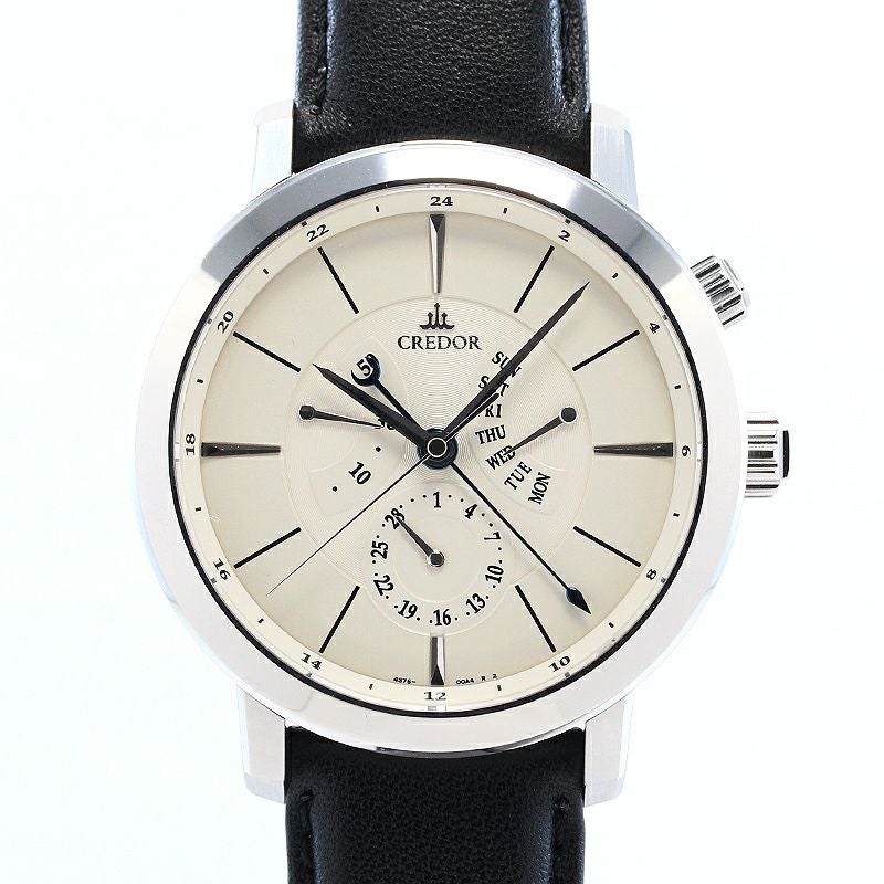 中古】CREDOR CREDOR NODE DAY-DATE POWER RESERVE セイコー