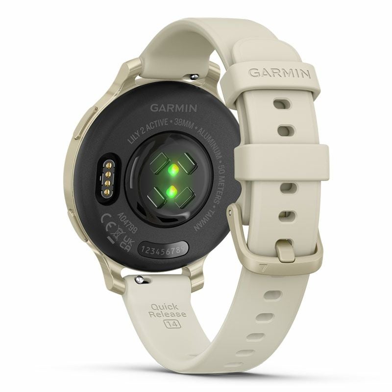 GARMIN Lily 2 Active Lunar Gold / Bone ガーミン リリー2 アクティブ