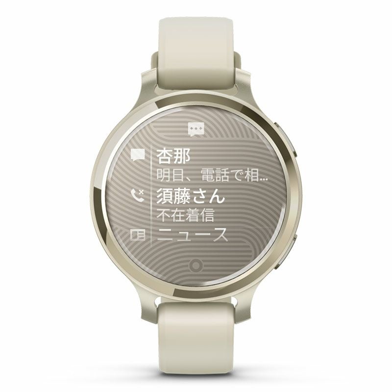 GARMIN Lily 2 Active Lunar Gold / Bone ガーミン リリー2 アクティブ