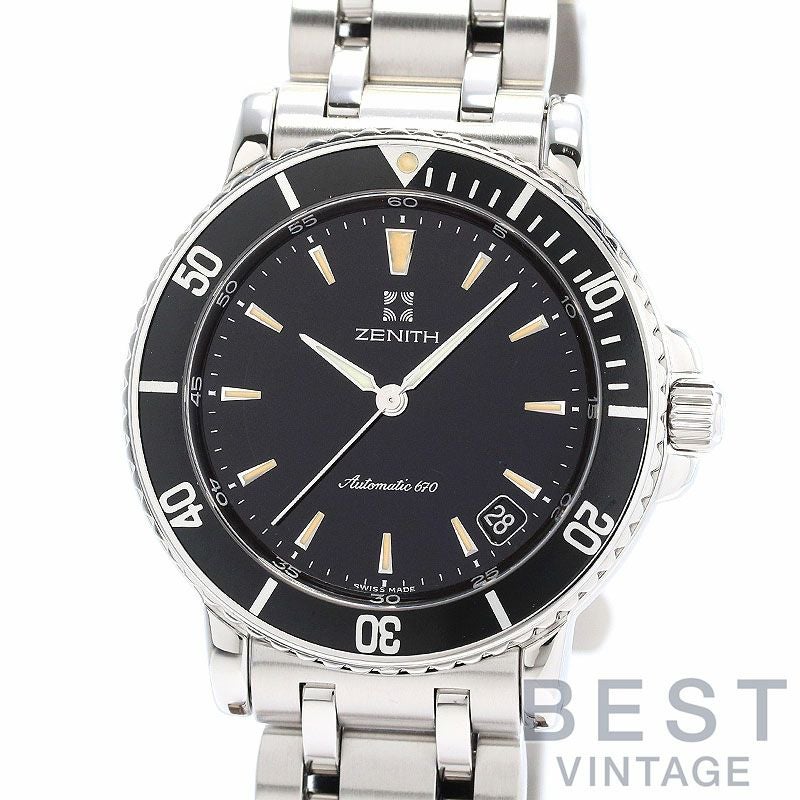 中古】ZENITH ELITE RAINBOW AUTOMATIC ゼニス エリート レインボー