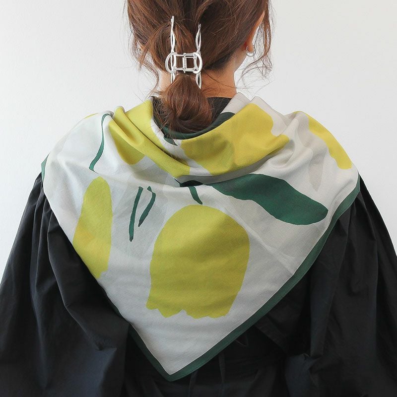 Sarahbel Cotton scarf サラベル コットンスカーフ SAB-cotton-scarf-tulips