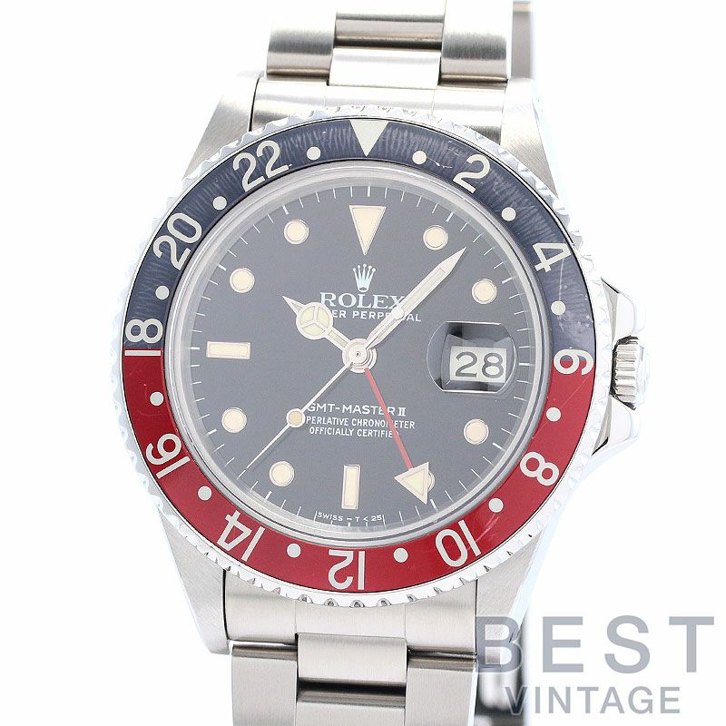 花冠の猫ちゃん　③ 中古】ROLEX GMT-MASTER II FAT LADY ロレックス GMTマスターII