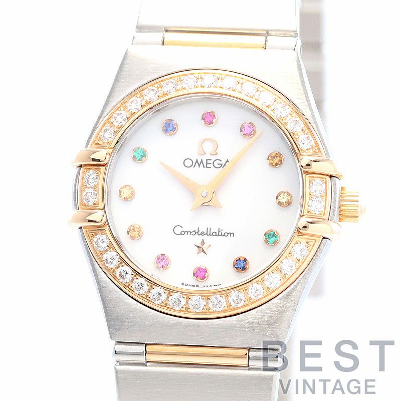 中古】OMEGA CONSTELLATION MINI IRIS 22.5MM オメガ コンステ 