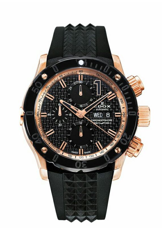 EDOX CHRONOFFSHORE-1 CHRONOGRAPH AUTOMATIC エドックス クロノ 