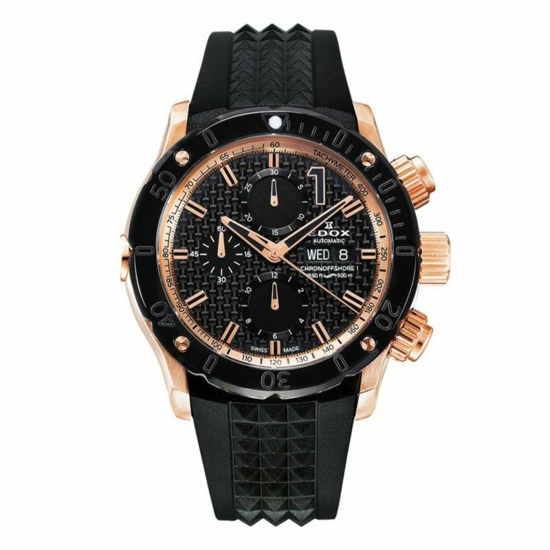 EDOX CHRONOFFSHORE-1 CHRONOGRAPH AUTOMATIC エドックス クロノ 