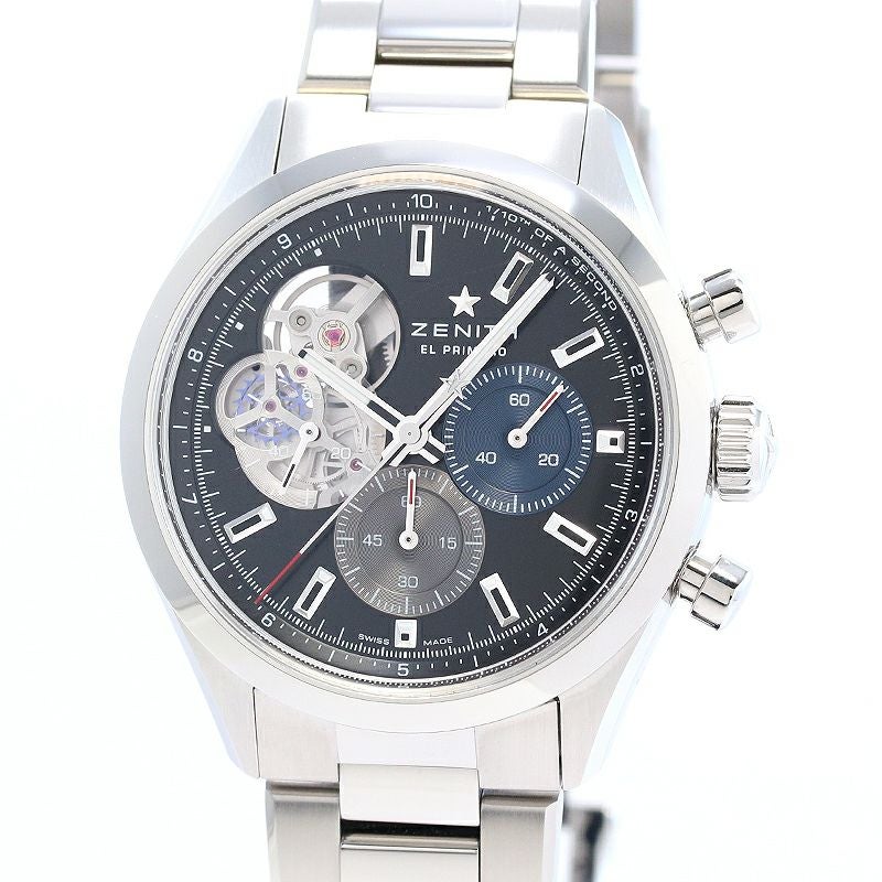 【中古】ZENITH CHRONOMASTER OPEN ゼニス クロノマスター オープン 03.3300.3604/21.M3300