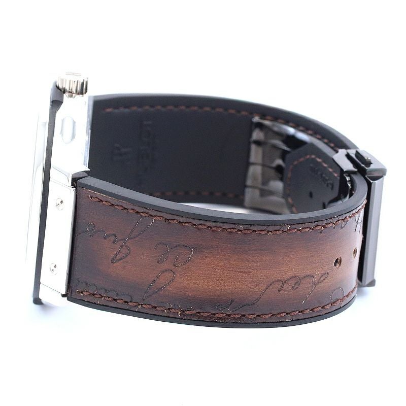 中古】HUBLOT CLASSIC FUSION BERLUTI SCRITTO PLATINUM ウブロ