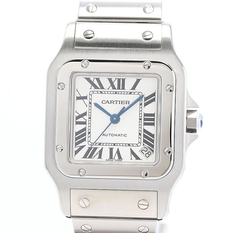 中古】CARTIER SANTOS GALBEE EXTRA-LARGE MODEL カルティエ サントス