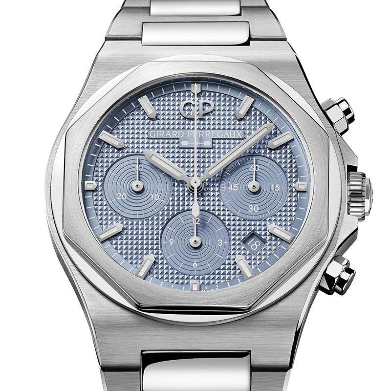 GIRARD-PERREGAUX LAUREATO CHRONOGRAPH ICE BLUE ジラール・ペルゴ