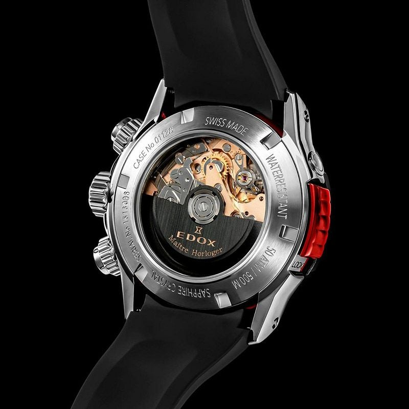 EDOX CHRONOFFSHORE-1 BEZEL LOCK CHRONOGRAPH AUTOMATIC エドックス