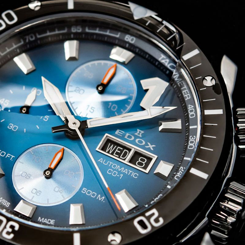EDOX クロノラリー 10114 3NBU BUネイビー文字盤 クォーツ オンライン 