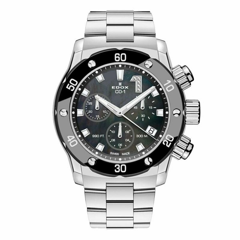 EDOX CHRONOFFSHORE-1 CHRONOLADY エドックス クロノオフショア1