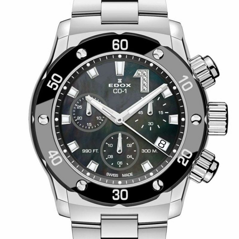 EDOX CHRONOFFSHORE-1 CHRONOLADY エドックス クロノオフショア1