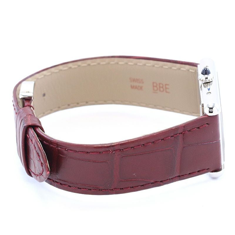 カルティエ タンクマスト LM WSTA0054 バーガンディ レディース 腕時計 クォーツ 中古 銀蔵 カルティエ Cartier マストタンクLM WSTA0054 ボルドー SS クオーツ