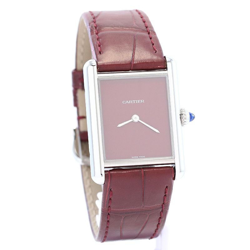 中古】CARTIER TANK MUST WATCH LARGE MODEL カルティエ タンク マスト
