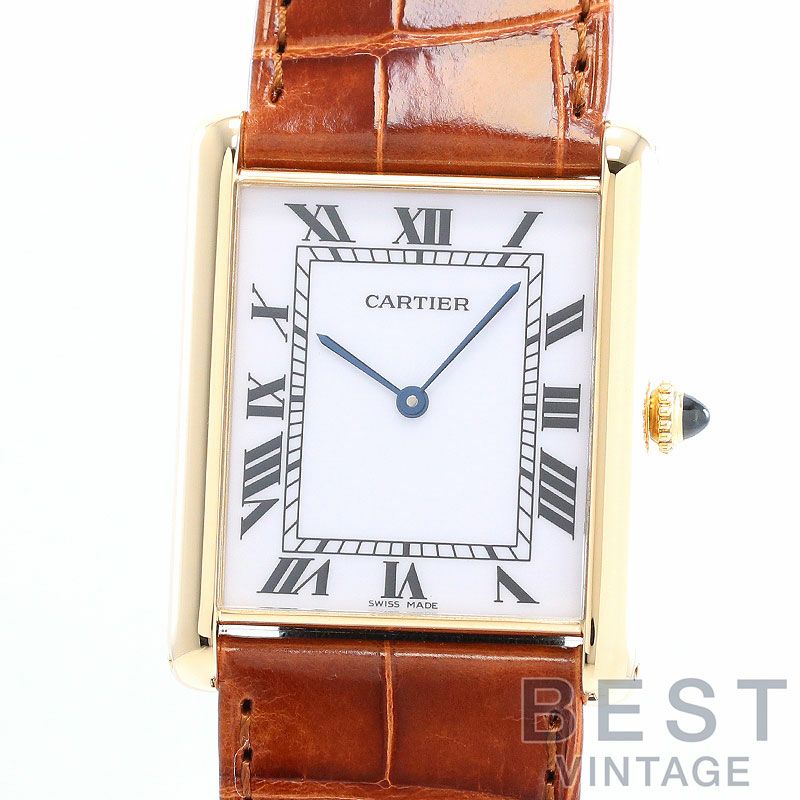 中古】CARTIER TANK LOUIS CARTIER LARGE MODEL JUMBO カルティエ