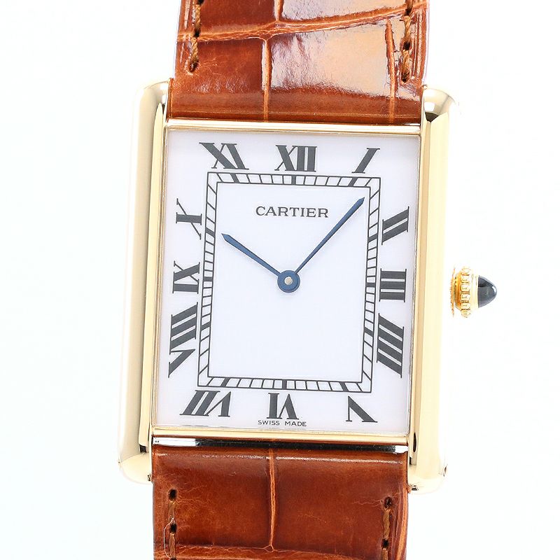 中古】CARTIER TANK LOUIS CARTIER LARGE MODEL JUMBO カルティエ