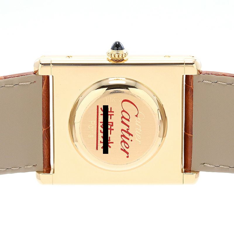 【中古】CARTIER TANK LOUIS CARTIER LARGE MODEL JUMBO カルティエ タンク ルイ カルティエ LM ジャンボ 81730500