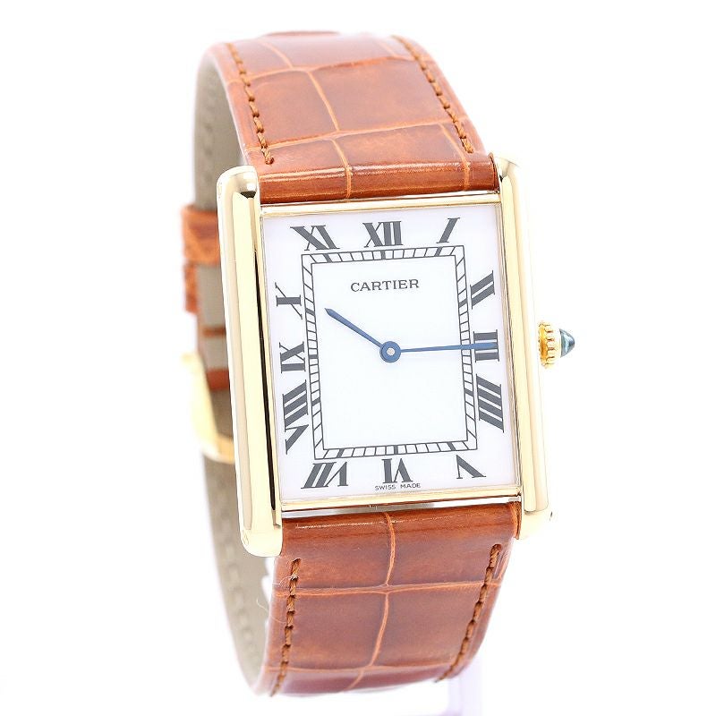 【中古】CARTIER TANK LOUIS CARTIER LARGE MODEL JUMBO カルティエ タンク ルイ カルティエ LM ジャンボ 81730500