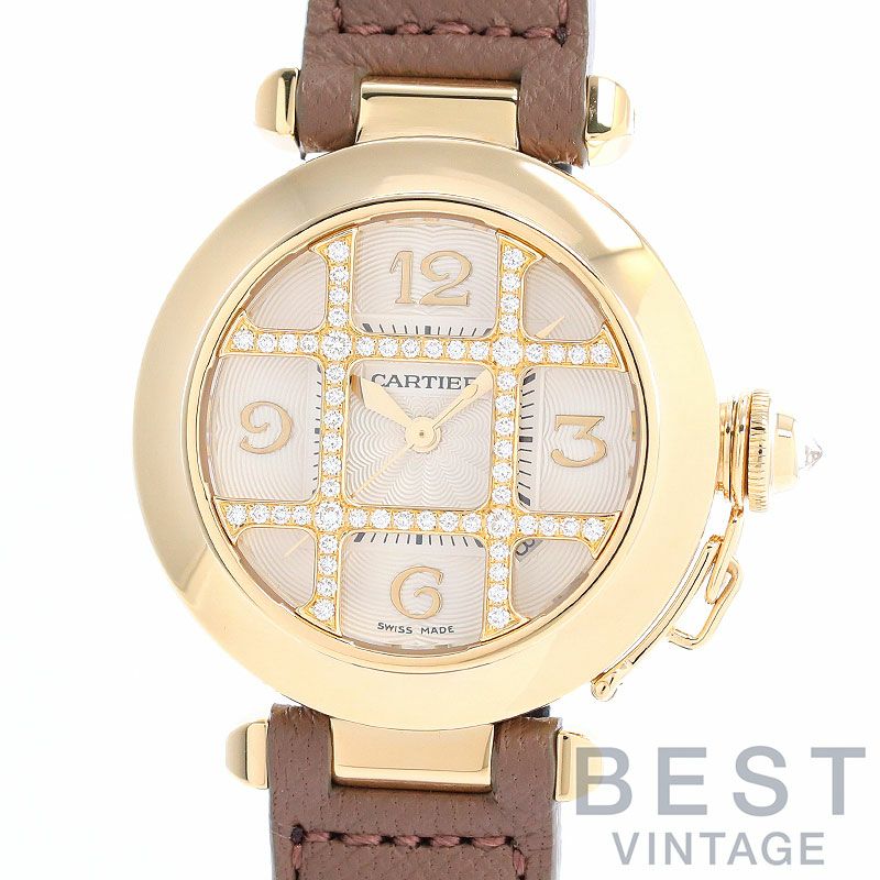 【中古】CARTIER PASHA C DE CARTIER CLASSIC GRID 32MM カルティエ パシャ ドゥ カルティエ クラシック グリッド 32MM WJ108056