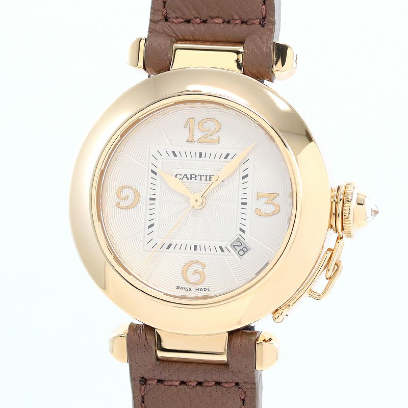 【中古】CARTIER PASHA C DE CARTIER CLASSIC GRID 32MM カルティエ パシャ ドゥ カルティエ クラシック グリッド 32MM WJ108056