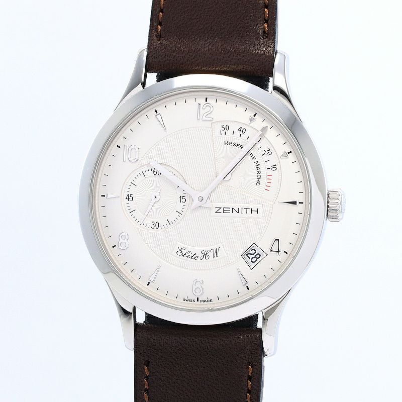 【中古】ZENITH ELITE HW RESERVE DE MARCHE ゼニス エリート HW リザーブ・ド・マルシェ 01.1125.655/01