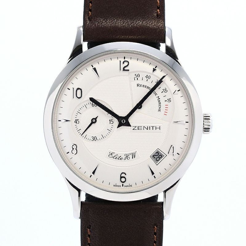 【中古】ZENITH ELITE HW RESERVE DE MARCHE ゼニス エリート HW リザーブ・ド・マルシェ 01.1125.655/01