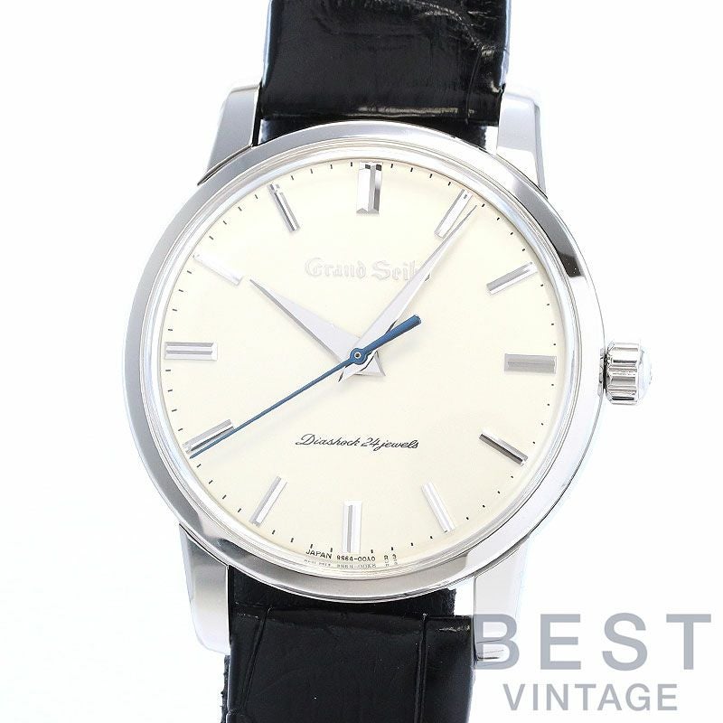 【中古】GRAND SEIKO 9S MECHANICAL SEIKO 130TH ANNIVERSARY OF FOUNDING LIMITED EDITION グランドセイコー 9Sメカニカル セイコー創業130周年記念限定モデル SBGW033 (9S64-00B0)