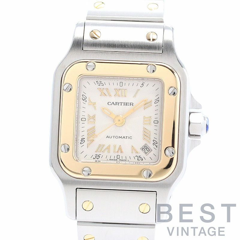 【中古】CARTIER SANTOS GALBEE SM 20TH ANNIVERSARY LIMITED カルティエ サントスガルベ SM 20周年記念モデル W20045C4