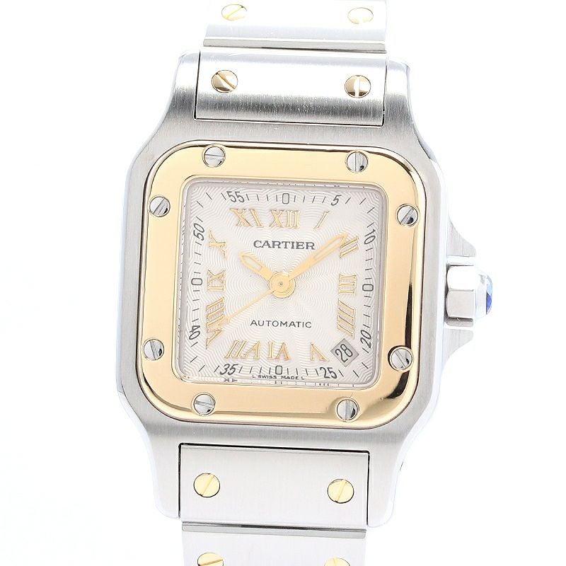 【中古】CARTIER SANTOS GALBEE SM 20TH ANNIVERSARY LIMITED カルティエ サントスガルベ SM 20周年記念モデル W20045C4