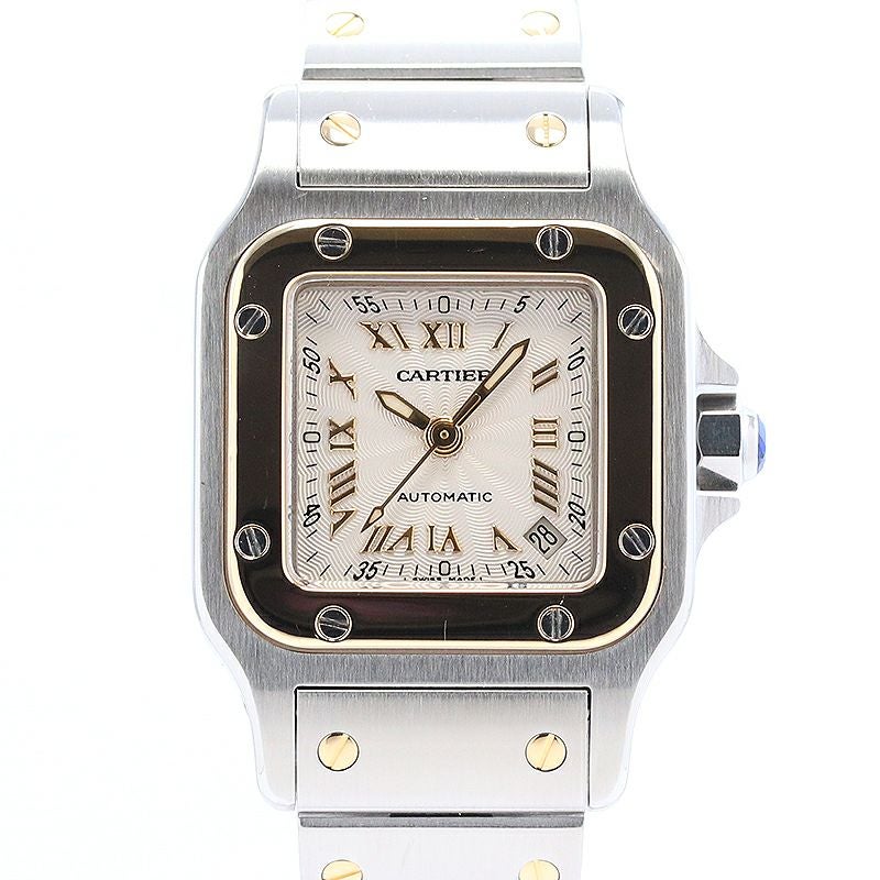 【中古】CARTIER SANTOS GALBEE SM 20TH ANNIVERSARY LIMITED カルティエ サントスガルベ SM 20周年記念モデル W20045C4
