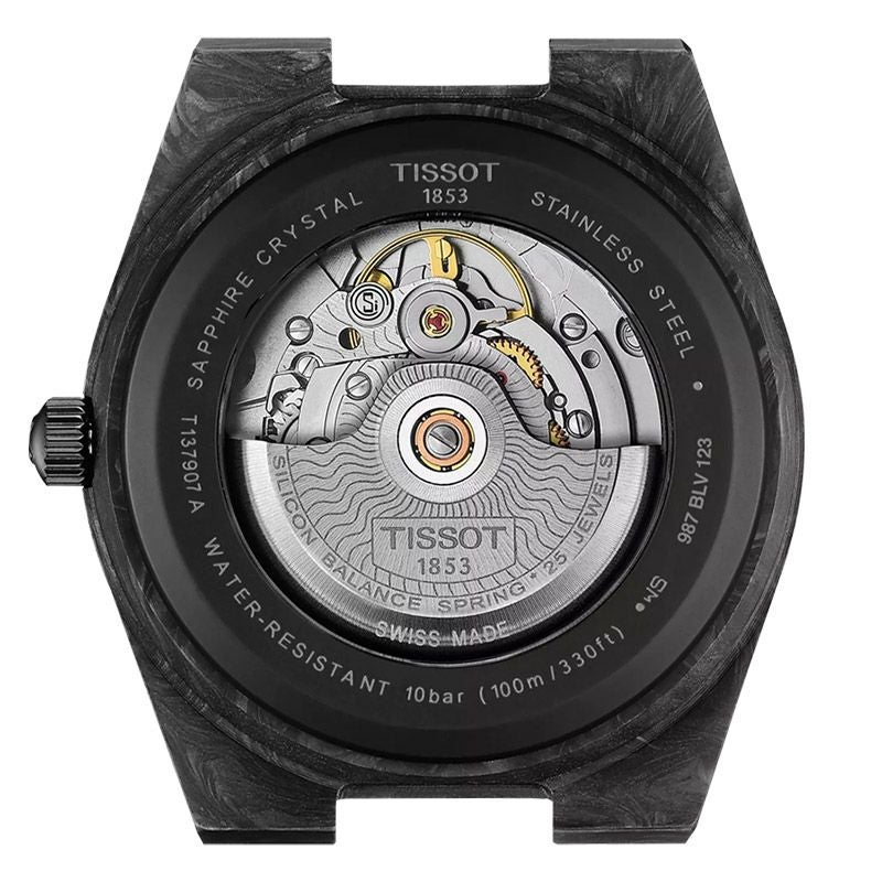 TISSOT PRX パワーマティック80 『40mm』ブラック ティソ TISSOT PRX(ピーアールエックス パワーマティック80) 40mm カーボン