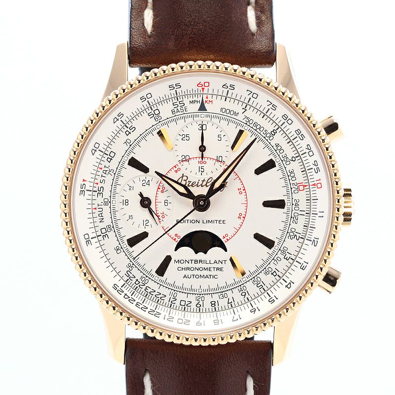 中古】BREITLING MONTBRILLANT MOON JAPAN LIMITED EDITION