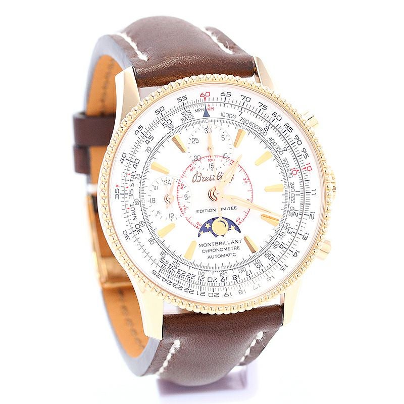 中古】BREITLING MONTBRILLANT MOON JAPAN LIMITED EDITION