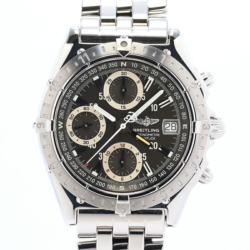 中古】BREITLING CHRONOMAT LONGITUDE GMT ブライトリング クロノ 