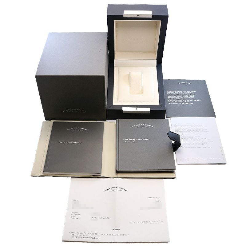 中古】A.LANGE & SOHNE SAXONIA OUTSIZE DATE A.ランゲ&ゾーネ