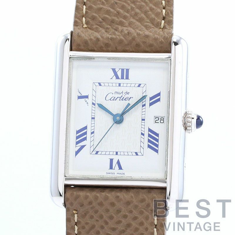 中古】CARTIER MUST TANK LARGE MODEL JUMBO VERMEIL カルティエ