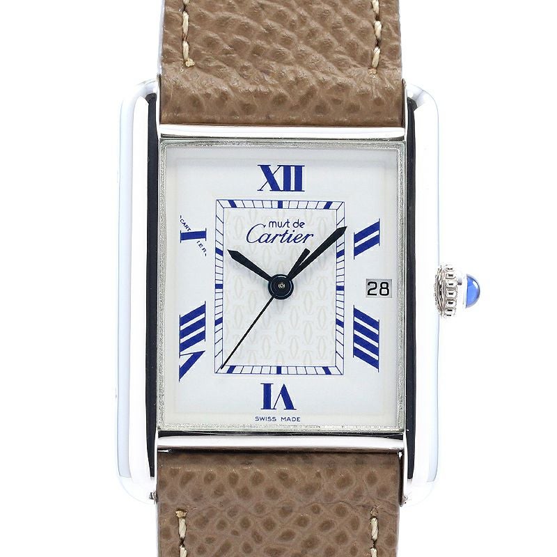 中古】CARTIER MUST TANK LARGE MODEL JUMBO VERMEIL カルティエ